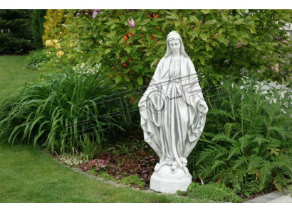 Statue de la mère Jésus Marie Tombe Sculpture Sainte Figure Décoration de jardin