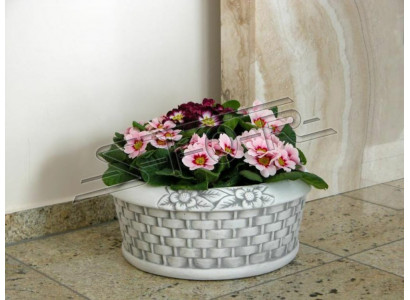 Pot de fleurs naturel, pot de plante, vases de décoration, figurines de jardin, pots de fleurs.