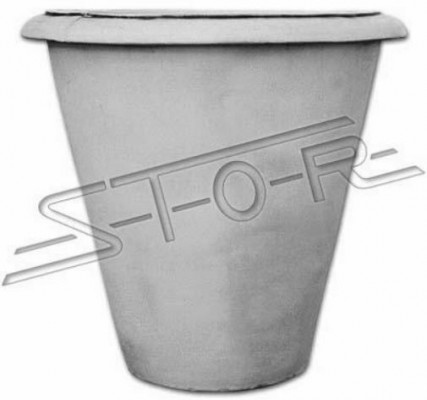 Pot de fleur naturel, pot de plante, figure de décoration, vase de jardin, pots de fleurs.