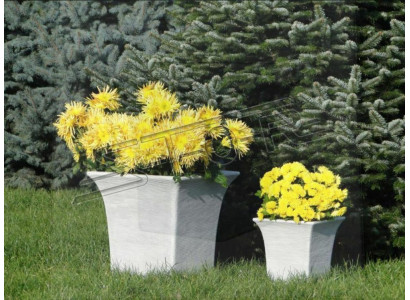 Pot de fleurs naturel, pot de plante, vases de décoration, figurine de jardin, pots de fleurs