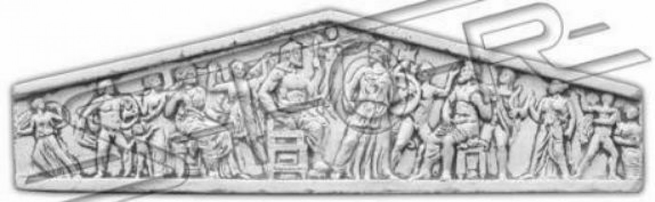 Décoration murale en relief en pierre, image de dalle de pierre, images de style antique pour le jardin.