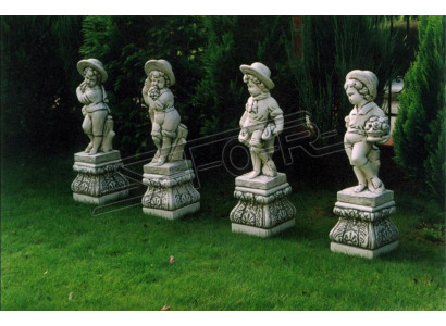 Base 27 cm pour la conception de sculptures de statues de figurines de jardin.