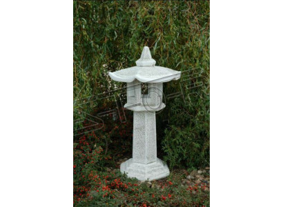Piliers de support pour les lampes de maison en pierre moulée figures statues jardin.