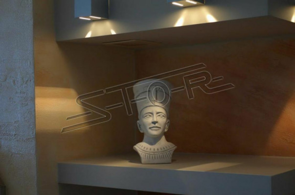 Tête de statue de buste de Toutankhamon Figure Sculpture Figurines Statues