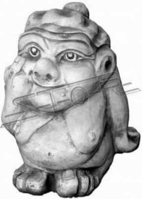 Troll 36cm Sculpture Figure Statue Design Garden Statues Figures