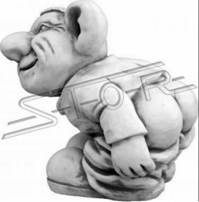 Troll 24cm Sculpture Design Figure Statue Garden Figures Statues  Troll 24cm Sculpture Figure Statue Figures de jardin Statues