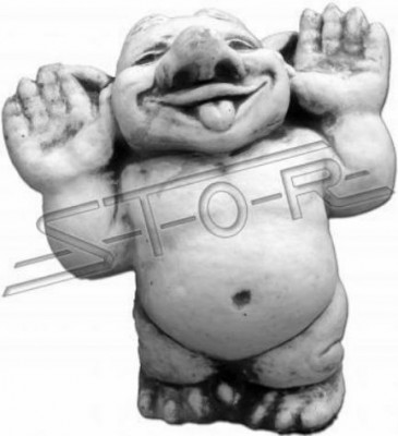 Troll 24cm Sculpture Design Figure Statue Garden Figures Decorative Statues  Troll 24 cm Sculpture Statue de Figure de Conception Figurines de Jardin Statues Décoratives