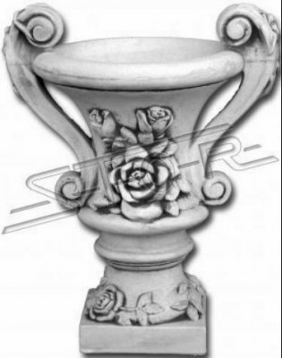 Vase Décoration Décoration Article Jardin Patio Pot de Fleurs Vases Blanc Câble