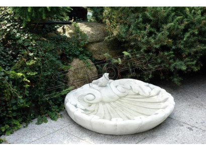 Bain d'oiseau Décor Sculpture Figure Statue de design Statue de jardin Statues de jardin