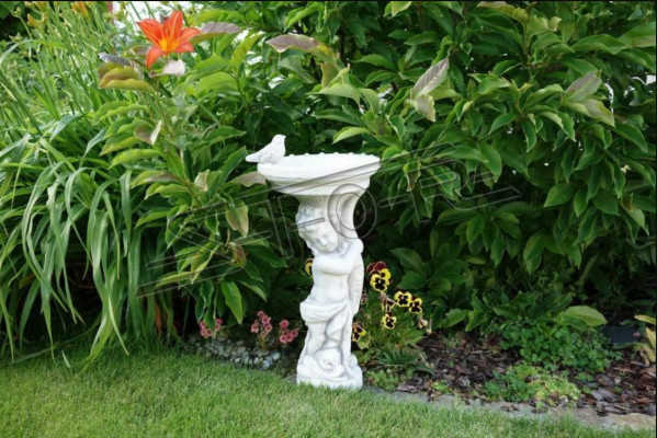 Décoration d'oiseau, potions, sculpture, conception de figurine de statue de jardin, statues de figures de jardin