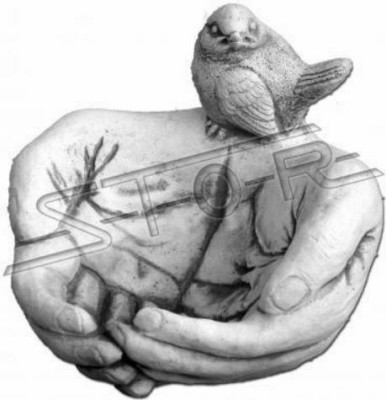 Potion d'oiseau Sculpture Conception Figurine Statue Décoration de jardin Figures Statues