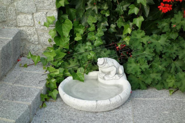 Bain d'oiseau Sculpture Design Chiffre Statue Décor Figurines de jardin Statues