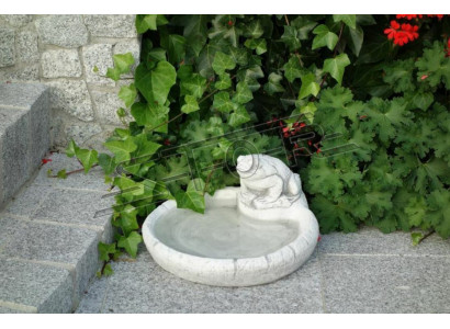 Bain d'oiseau Sculpture Design Chiffre Statue Décor Figurines de jardin Statues