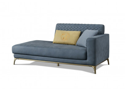 Chaise longue Chaise longue Moderne Confort Luxe Fauteuil inclinable en cuir