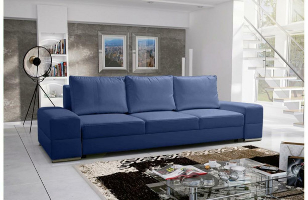 Canapé en cuir imitation Canapé Design noble Canapé 3 places Meubles classiques Design xxl
