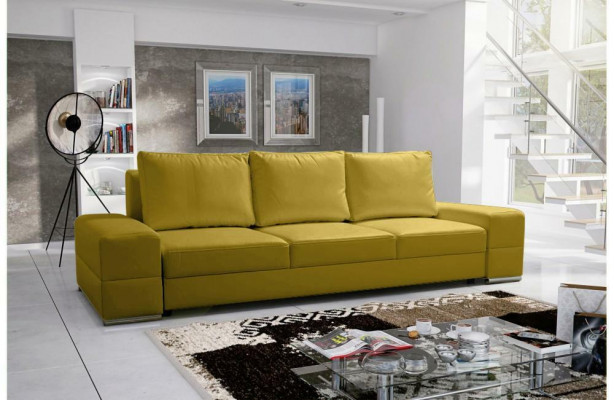 Canapé en cuir imitation Canapé Design noble Canapé 3 places Meubles classiques Design xxl