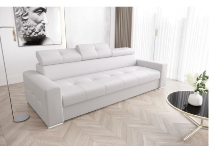 Sofas modernes 3 places Mobilier de chambre Rembourrage blanc Canapé Trois places Design Sofa