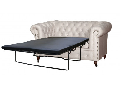 Chesterfield 2 places Canapé Canapé de bureau avec fonction lit Canapés Canapés Deux places