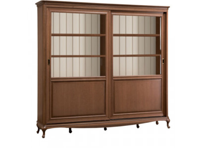 Regal Bücherkommode Klassische Möbel Regale Holz Vitrine Schrank