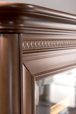 Regal Bücherkommode Klassische Möbel Regale Holz Vitrine Schrank