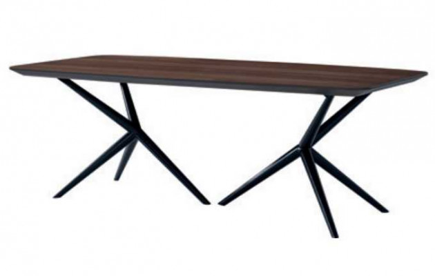 Salle à manger Ensemble moderne Table 4x chaises Buffet Ensemble de designer de luxe