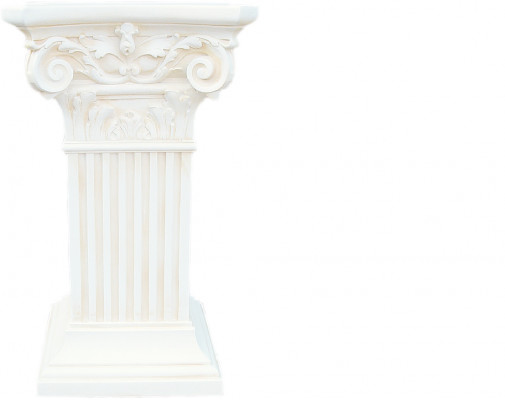 Colonnes de style antique grec, support de fleurs, décoration, décoration 1054
