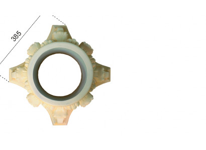 Base de colonne pied de stand rond rond nouveau support pour colonne forme circulaire 9030
