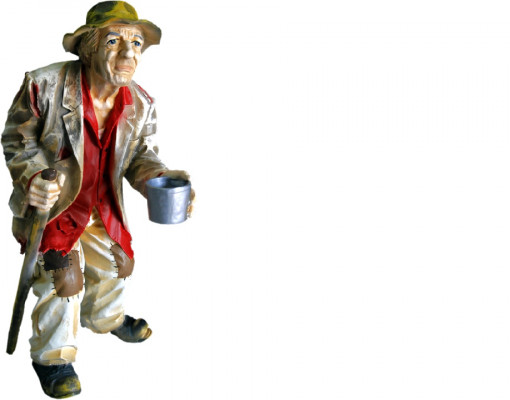 Design figure mendiant statue sculpture chiffres sculptures décoration décoration 5623 nouveau