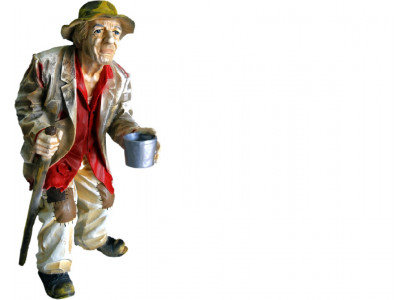 Design figure mendiant statue sculpture chiffres sculptures décoration décoration 5623 nouveau