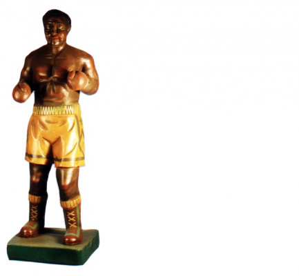 Boîte de design Statue de figure de boxeur Sculpture Figurines Sculptures Décoration Déco 7628 nouveau