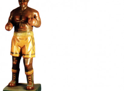 Boîte de design Statue de figure de boxeur Sculpture Figurines Sculptures Décoration Déco 7628 nouveau