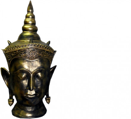 Figures de Bouddha, sculpture de Bouddha, statues de Bouddhisme en Thaïlande, buste décoratif Feng Shui