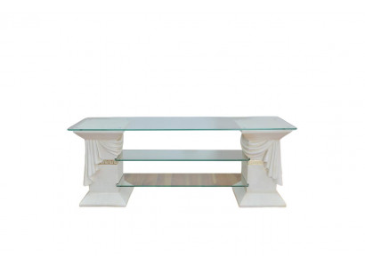 Buffet TV classique Armoire Table télé Tables Table Tv Étagère Médusa Vitrine 1880