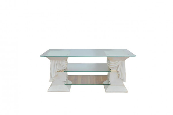 Vitrine Design Étagère Colonne en verre Armoire Vitrines Étagères Armoire Salon 1861