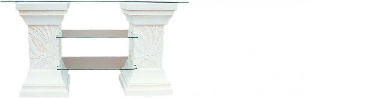 Vitrine de conception Étagère en verre Colonne de vitrine Étagères TV Armoire Salon 1841 nouveau