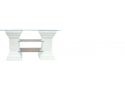 Vitrine de conception Étagère en verre Colonne de vitrine Étagères TV Armoire Salon 1841 nouveau