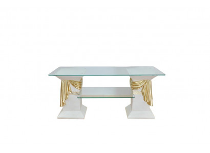 Meuble TV classique Buffet Table de télévision Tables Table Tv Board Étagère Medusa Vitrine 1876