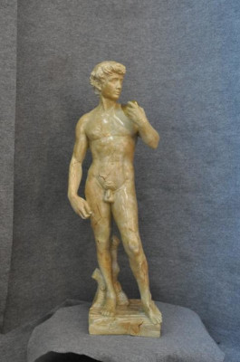 Sculpture David Sculptures Figures Style Antique Statue Statues Figure XXL 115cm new