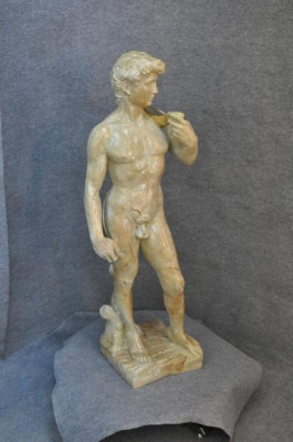Sculpture David Sculptures Figures Style Antique Statue Statues Figure XXL 115cm new