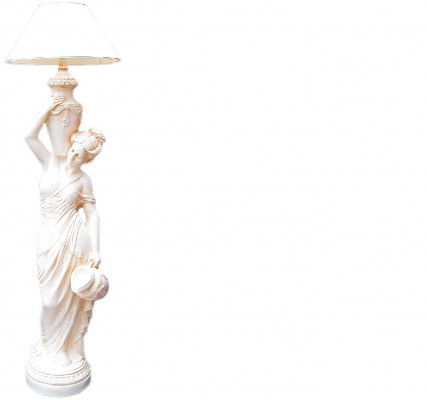 Lampe sur pied design lampe luminaire abat-jour décoratif éclairage 6828 nouveau