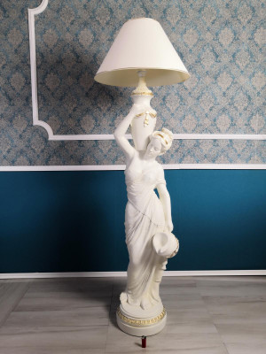 Lampe sur pied de salon Lampe debout Luminaire Design XXL Lampe Figure Sculpture nouvelle
