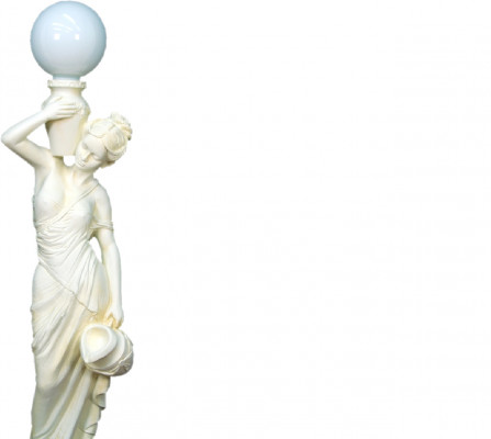Lampe de figure grecque Lampes Lampe de sol Lampe sur pied Lumières XXL Stand nouvelle