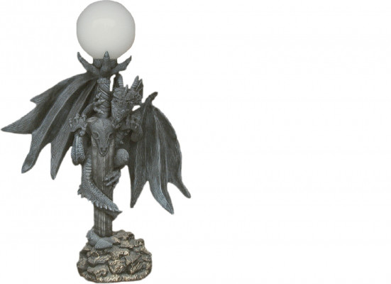 Lampe sur pied à design XXL gothique, luminaire, lampes de dragon 143cm