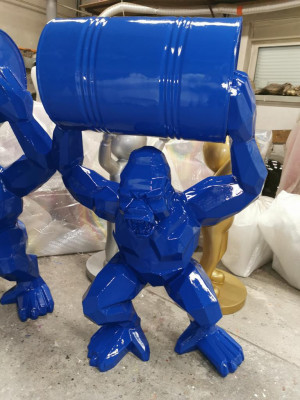 Statue décoration décoration jardin gorille nouvelle figurine de designer statue figures modernes