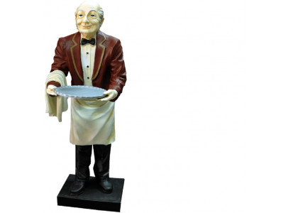 Conception servant figure statue sculpture figures sculptures décoration stand décoratif