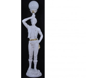 Sculpture de lampe de sol de figure de décoration à la taille naturelle de Hindouiste debout de 160 cm