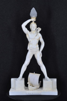 Lampe de sol Lampe Luminaire Antiquité Statue Figure Sculptures Sculpture Statues COLOSSUS