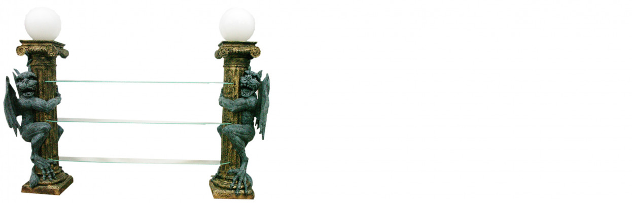 Vitrine de design Étagère en verre Colonne Vitrines Étagères Figurines décoratives Armoire Lampe1835