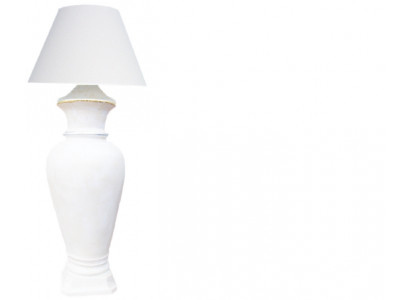 Lampe sur pied design Vase XXL Lampe sur pied Étagère Étagère illuminée Vitrine 132cm