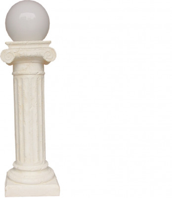 Colonne Éclairée Décoration Colonnes Lampe Luminaire Chiffres Sculpture Sculptures